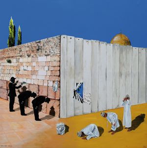 Helmut Neuhaus: Klagemauer © Kristian Bissuti